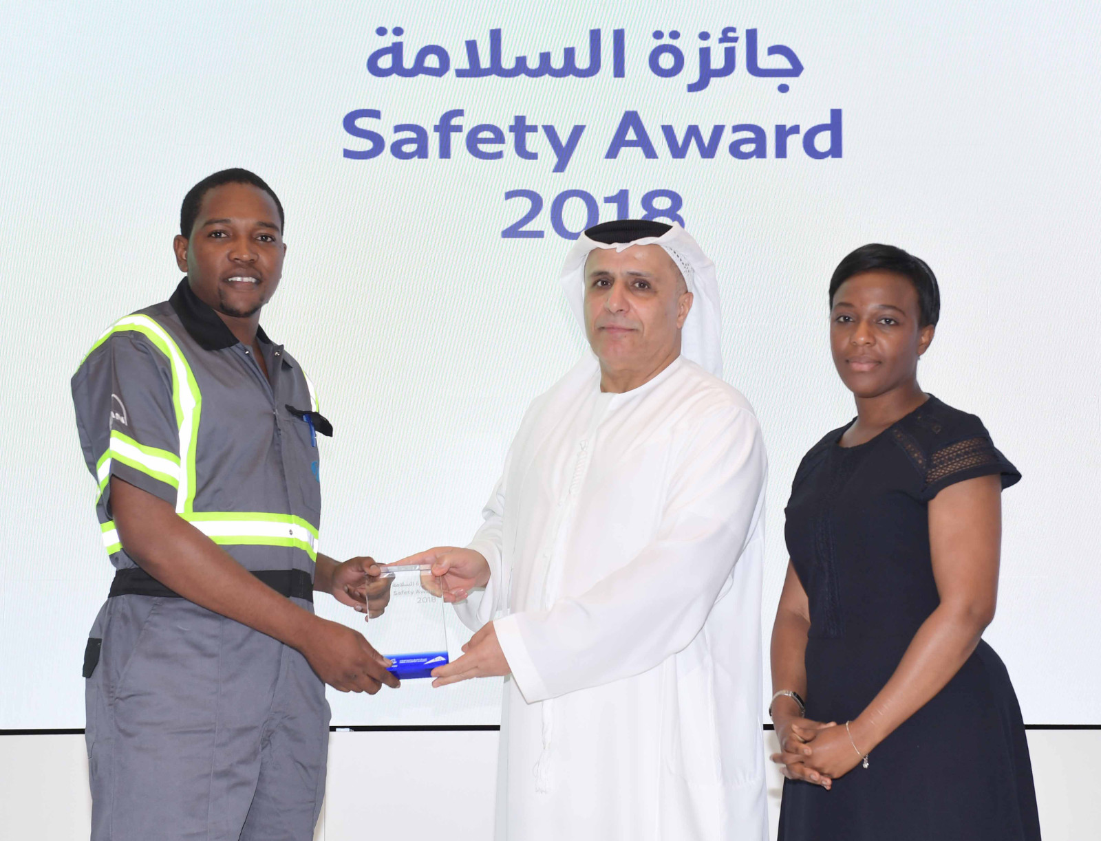 RTA Safety Award Category 3 – Winner 2018 – UMHE