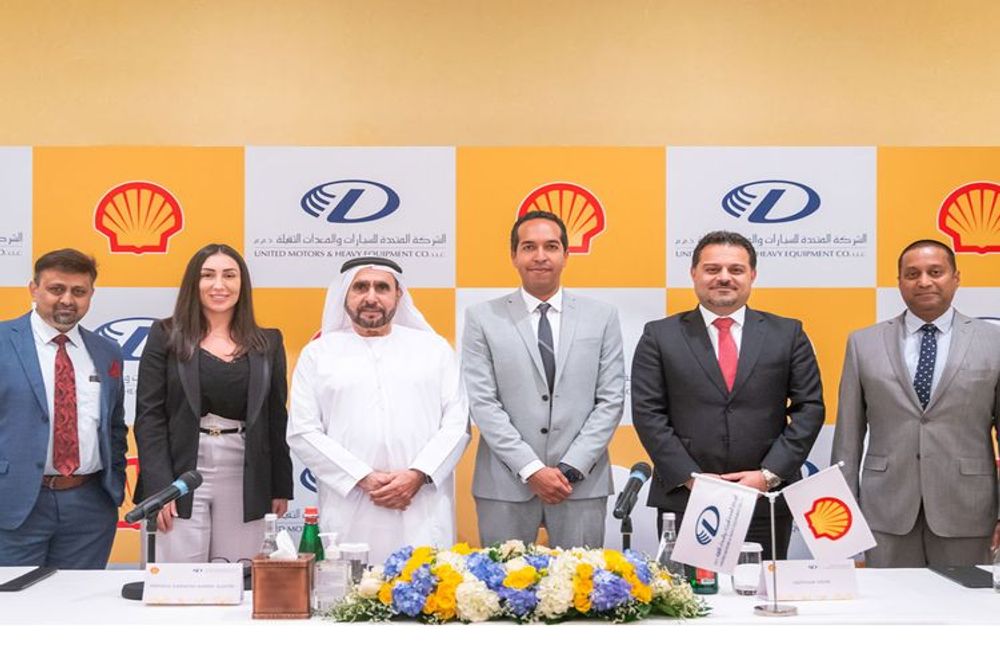 Shell Middle East joins forces with United Motors & Heavy Equipment to distribute lubricants in Abu Dhabi